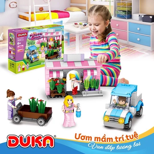 Đồ Chơi Ghép Hình - Những Cô Gái Hiện Đại-  Duka Z70504 ( 324 mảnh ghép)
